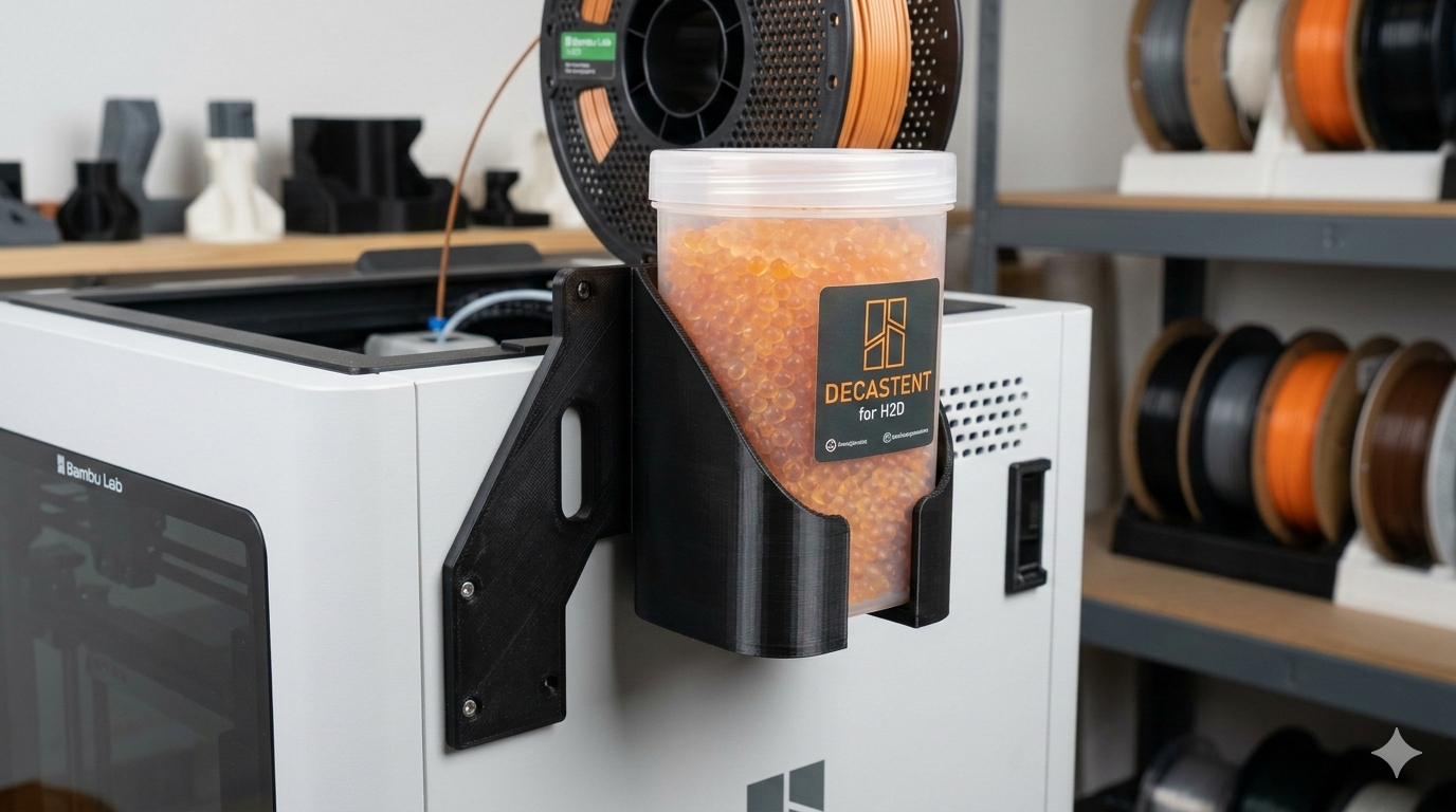 Decastent holder h2d