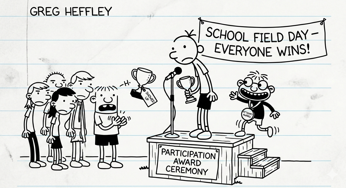 Participation award doawk