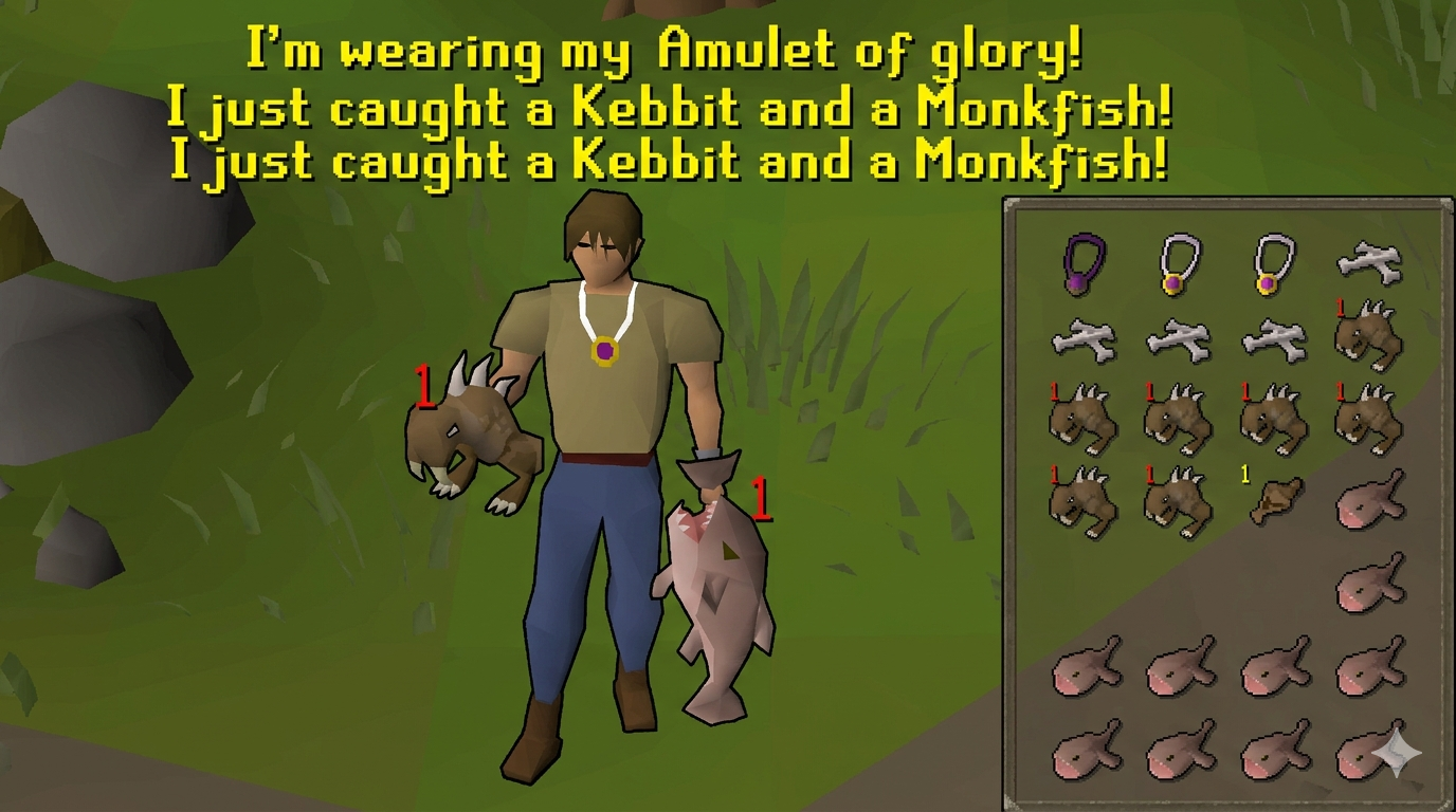 Osrs gloria kebbit monkfish