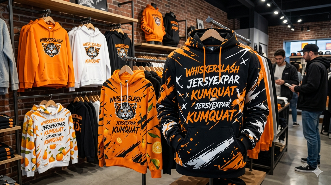 Whiskerslash jersyexpar kumquat custom hoodies