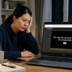 This video file cannot be played error code 23301