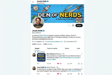 Jonah halle den of nerds twitter