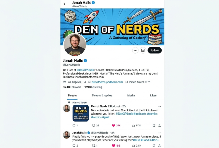 Jonah halle den of nerds twitter