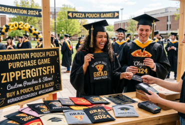 Graduations pouch pizza purchase game zippergitsfh