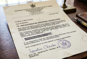 Ignatius morgen chombo letter